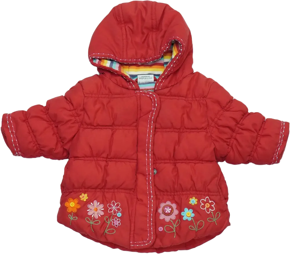 Piros Next Télikabát EU 68 / UK 3-6 hónap / US 3-6 hónap