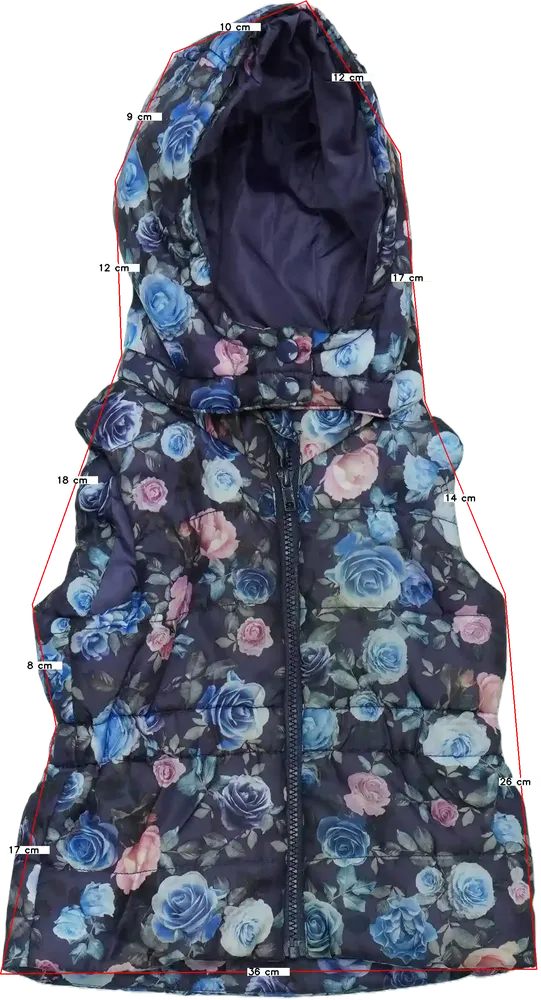 Kék H&amp;M Mellény EU 104 / UK 4 év / US 4T/XS