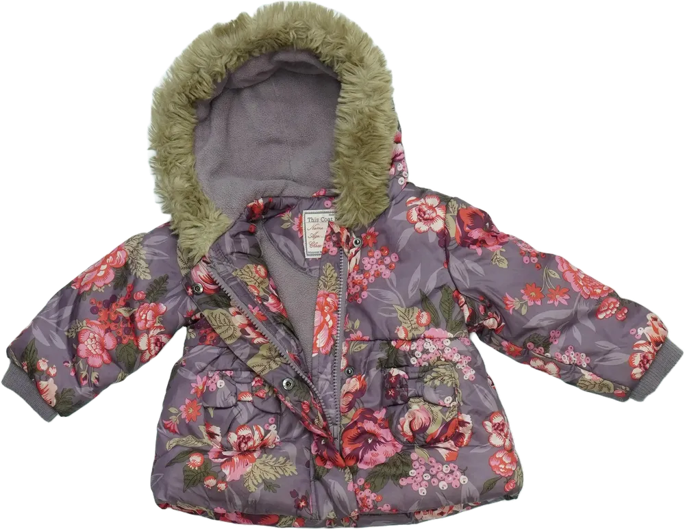 Lila Monsoon Télikabát EU 80 / UK 9-12 hónap / US 12 hónap