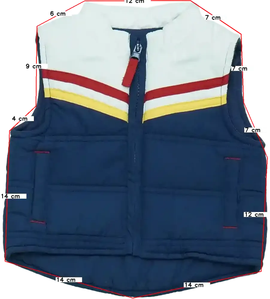 Kék St.Bernard Mellény EU 62 / UK 0-3 hónap / US 0-3 hónap