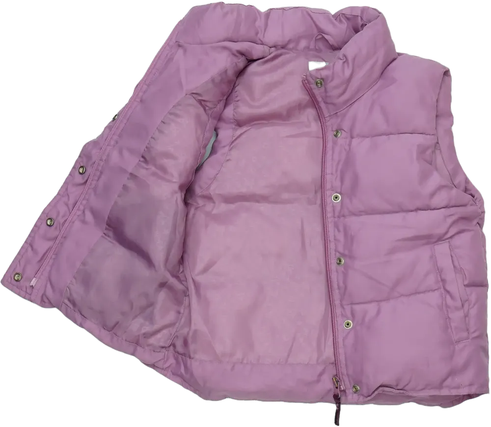 Lila H&amp;M Mellény EU 122 / UK 7 év / US 7 év/M