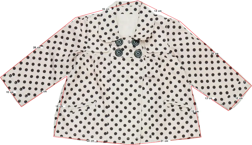 Rózsaszín George Átmeneti kabát EU 80 / UK 9-12 hónap / US 12 hónap