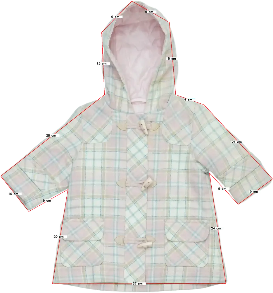 Rózsaszín Next Átmeneti kabát EU 68 / UK 3-6 hónap / US 3-6 hónap