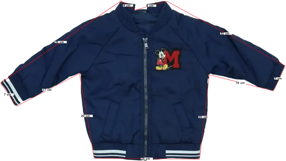 Kék Disney Átmeneti kabát EU 74 / UK 6-9 hónap / US 6-9 hónap