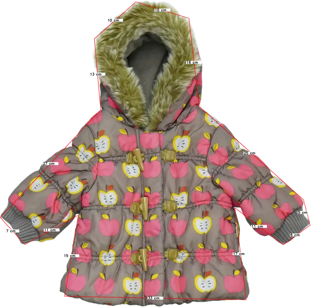 Barna Next Télikabát EU 68 / UK 3-6 hónap / US 3-6 hónap