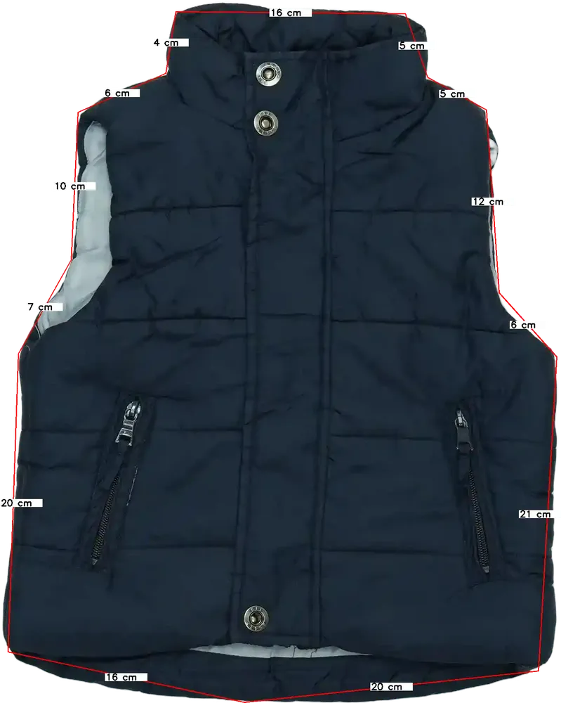 Kék OVS Mellény EU 98 / UK 3 év / US 3T