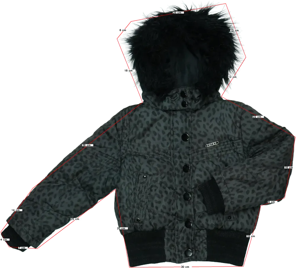 Szürke Next Télikabát EU 116 / UK 6 év / US 6 év/S