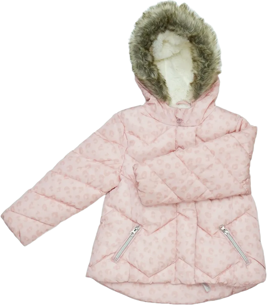 Rózsaszín By Very Télikabát EU 116 / UK 6 év / US 6 év/S