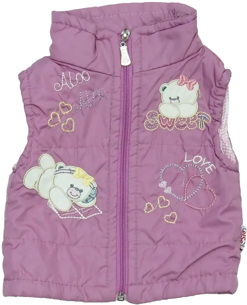 Lila Egyéb Mellény EU 68 / UK 3-6 hónap / US 3-6 hónap