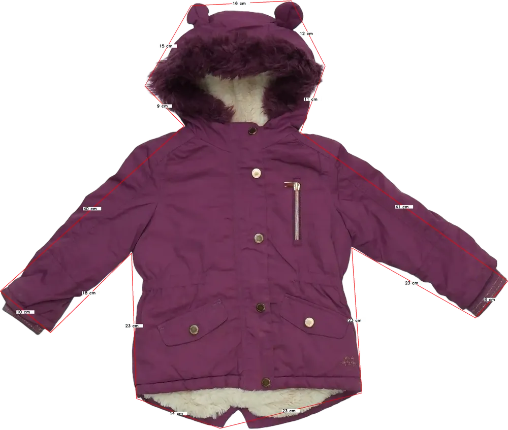 Lila Next Télikabát EU 98 / UK 3 év / US 3T