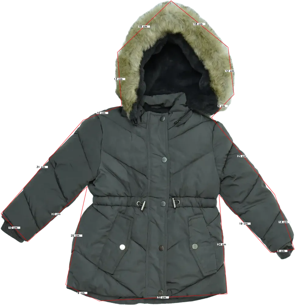 Barna Primark Télikabát EU 98 / UK 3 év / US 3T