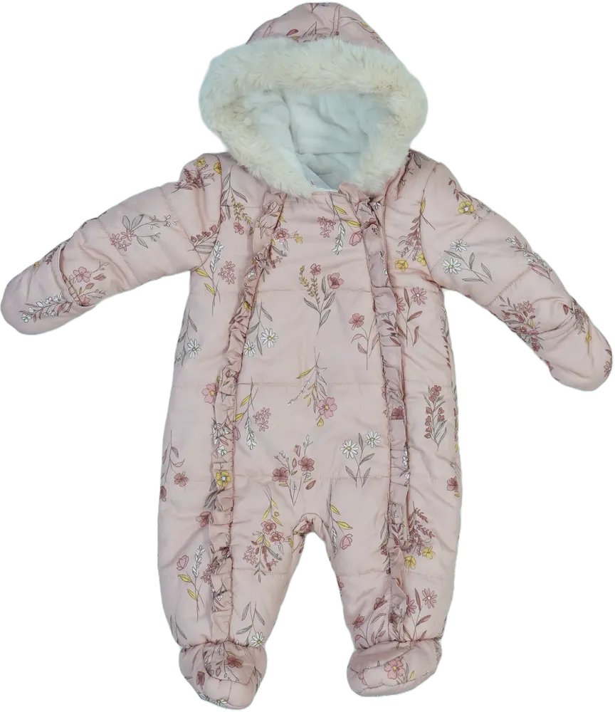 Rózsaszín George Baby overál EU 68 / UK 3-6 hónap / US 3-6 hónap