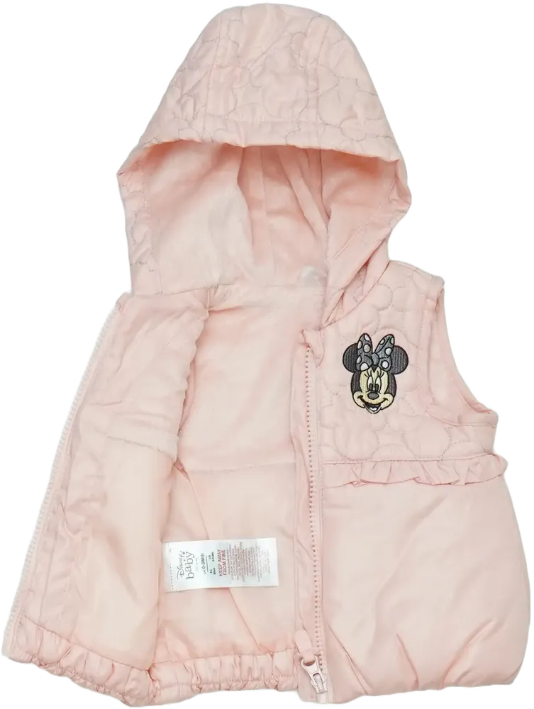 Rózsaszín Disney Mellény EU 62 / UK 0-3 hónap / US 0-3 hónap