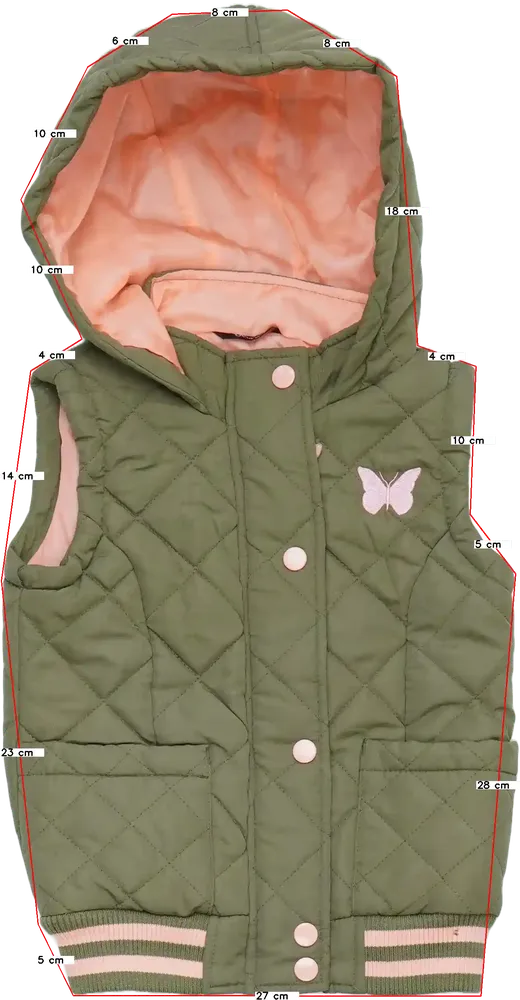 Zöld George Mellény EU 110 / UK 5 év / US 5 év/XS