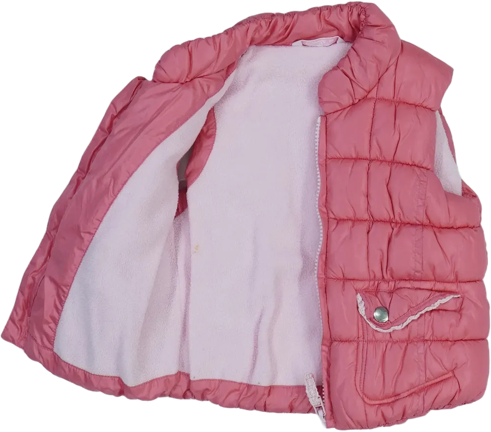 Rózsaszín Smile Mellény EU 80 / UK 9-12 hónap / US 12 hónap