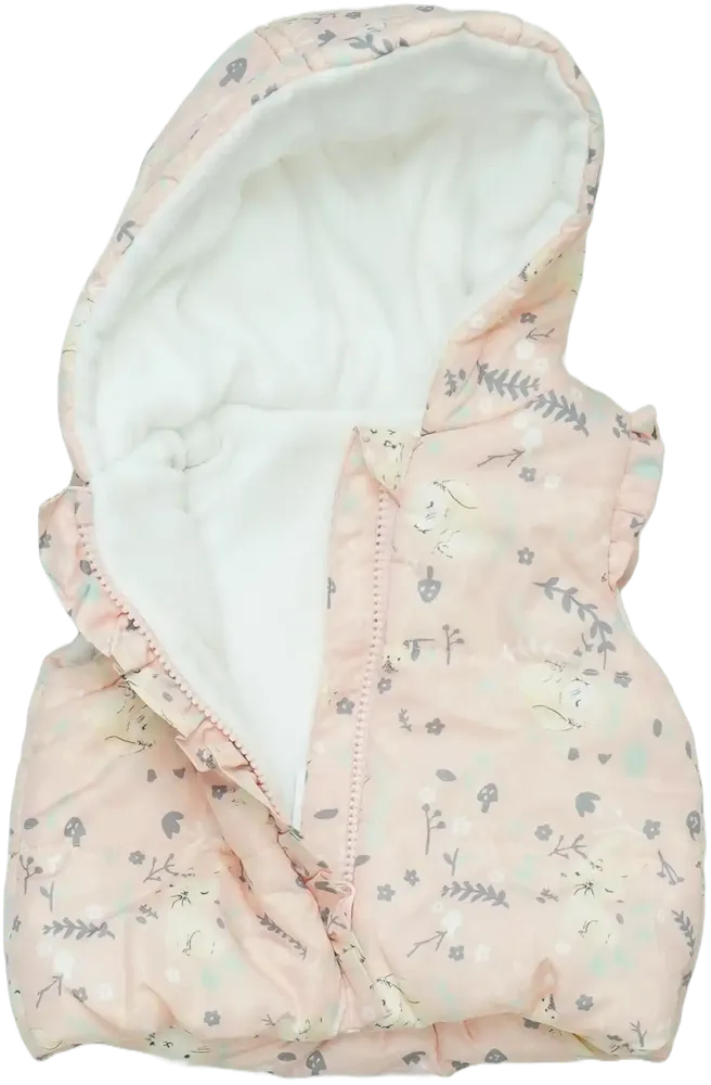 Rózsaszín George Mellény EU 62 / UK 0-3 hónap / US 0-3 hónap