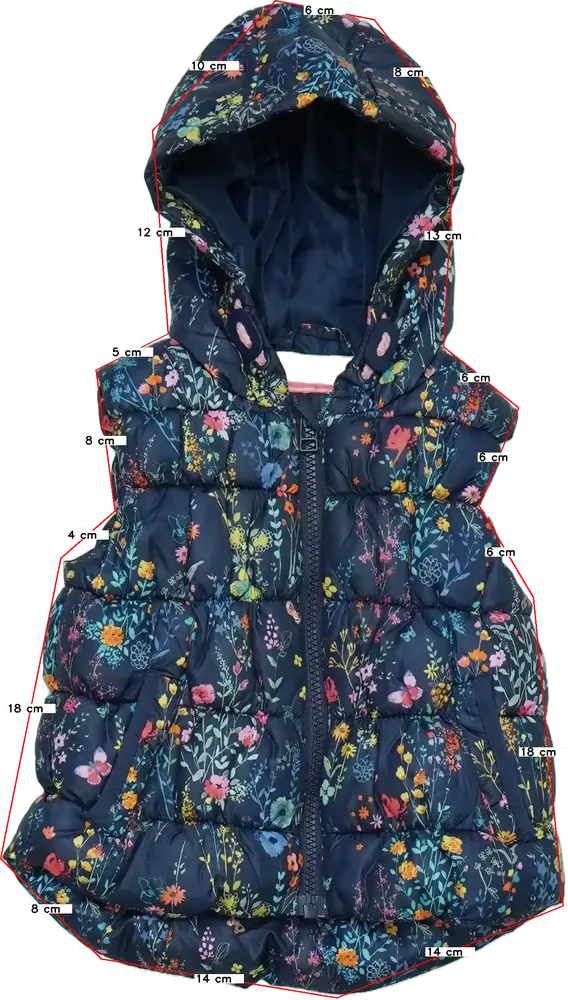 Kék Next Mellény EU 74 / UK 6-9 hónap / US 6-9 hónap