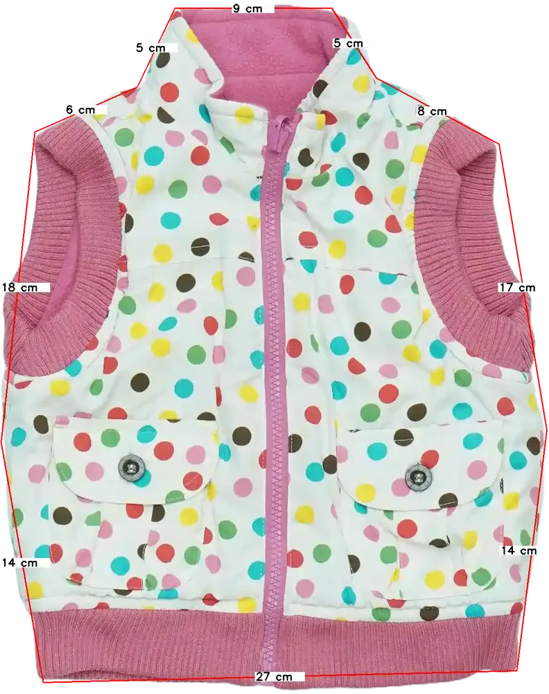 Fehér Egyéb Mellény EU 80 / UK 9-12 hónap / US 12 hónap