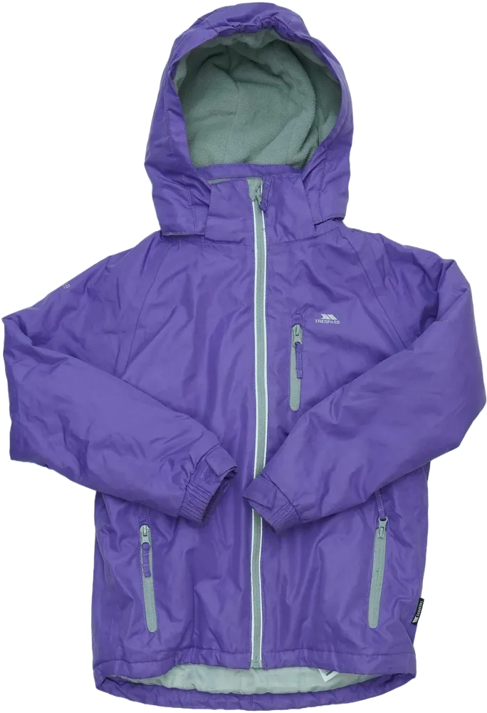 Lila Trespass Síkabát EU 128 / UK 8 év / US 8 év/M