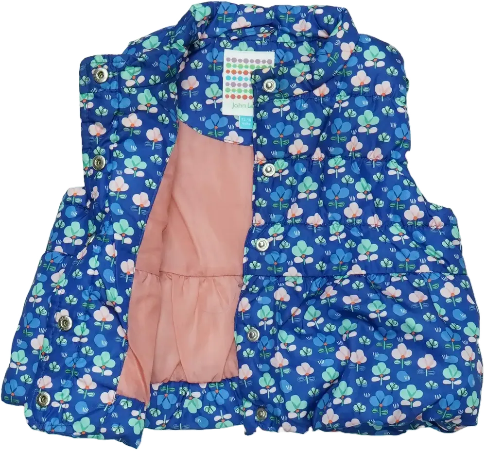 Kék John Lewis Mellény EU 86 / UK 12-18 hónap / US 18 hónap