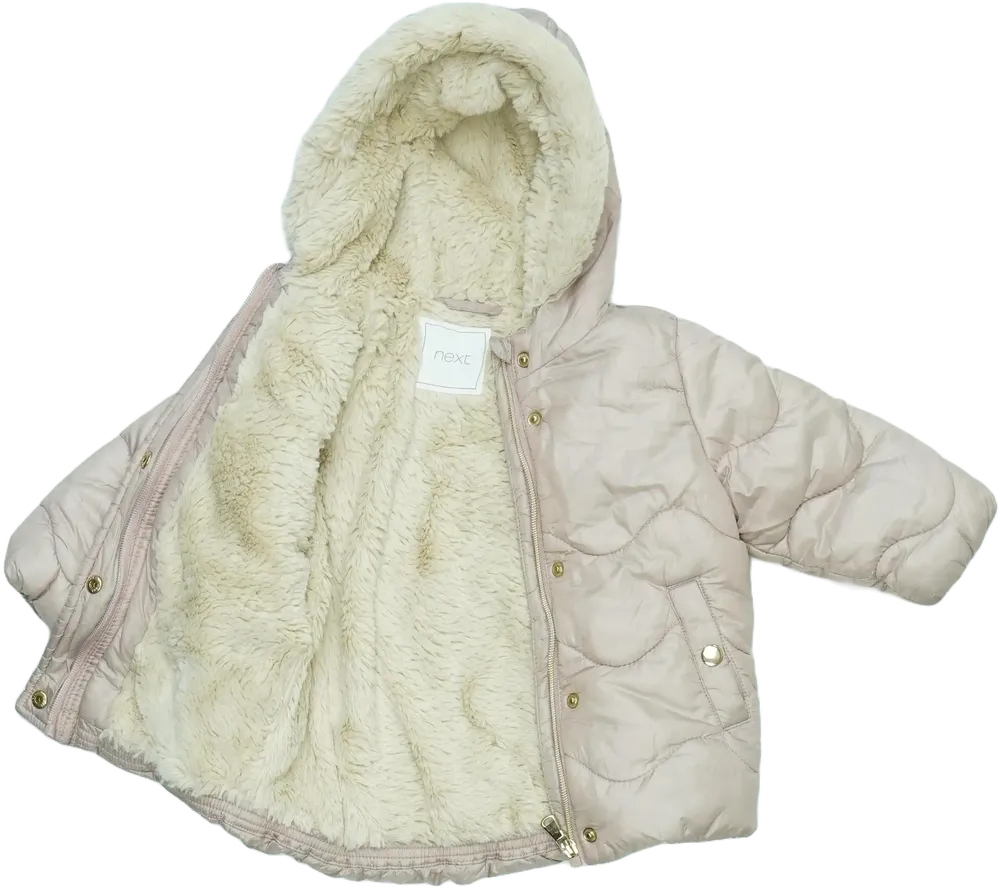 Rózsaszín Next Télikabát EU 80 / UK 9-12 hónap / US 12 hónap