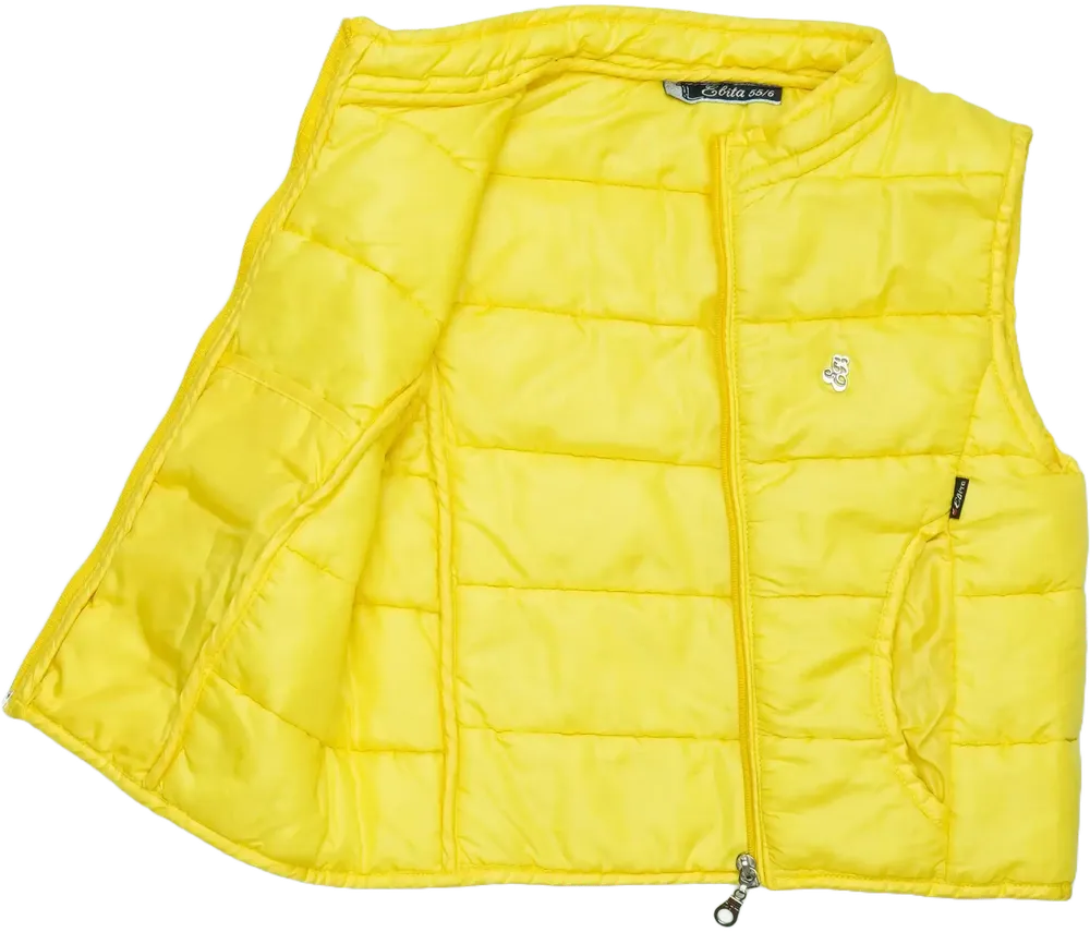 Sárga Ebita Mellény EU 116 / UK 6 év / US 6 év/S