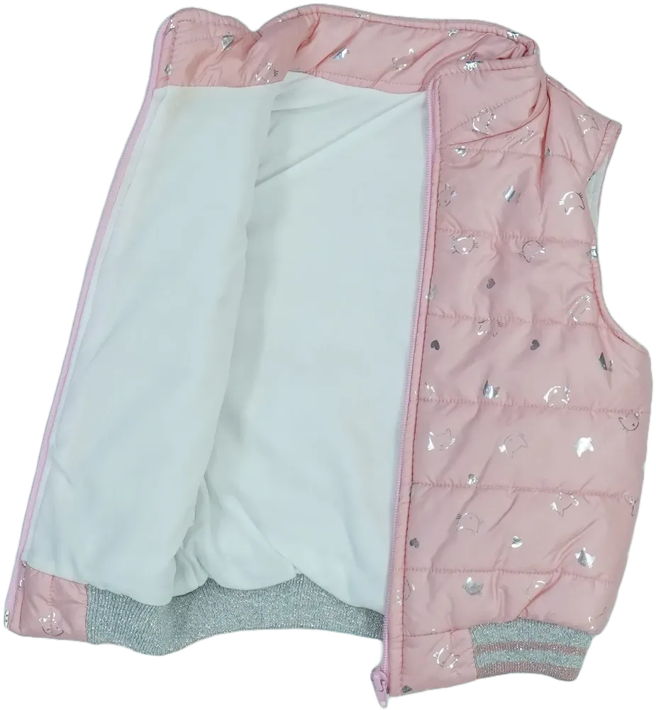 Rózsaszín Egyéb Mellény EU 92 / UK 2 év / US 2T