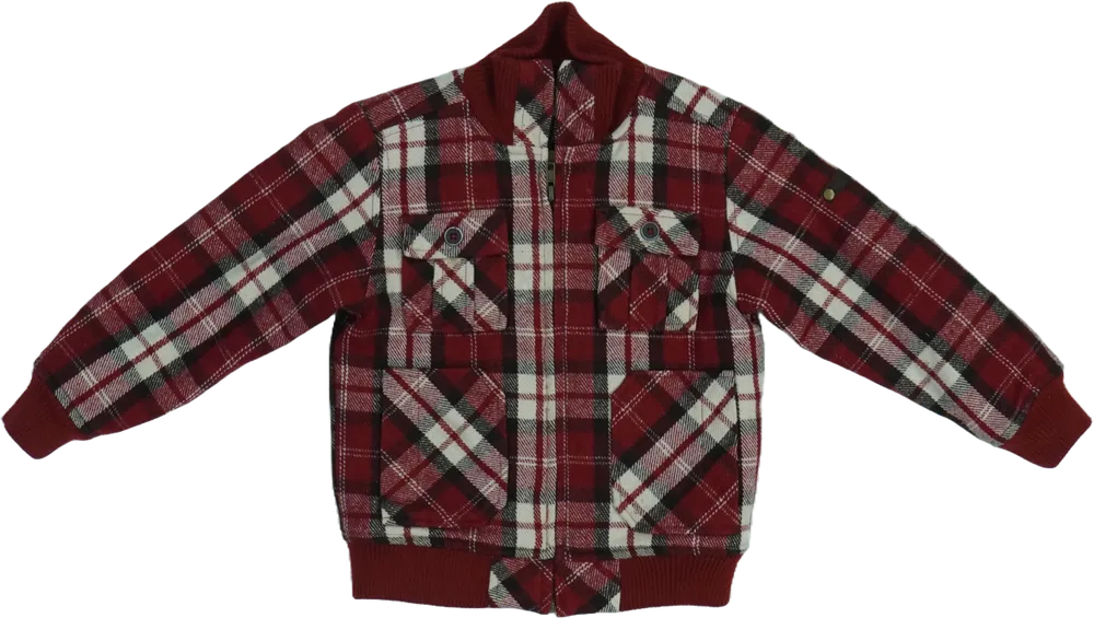 Piros La Redoute Átmeneti kabát EU 110 / UK 5 év / US 5 év/XS