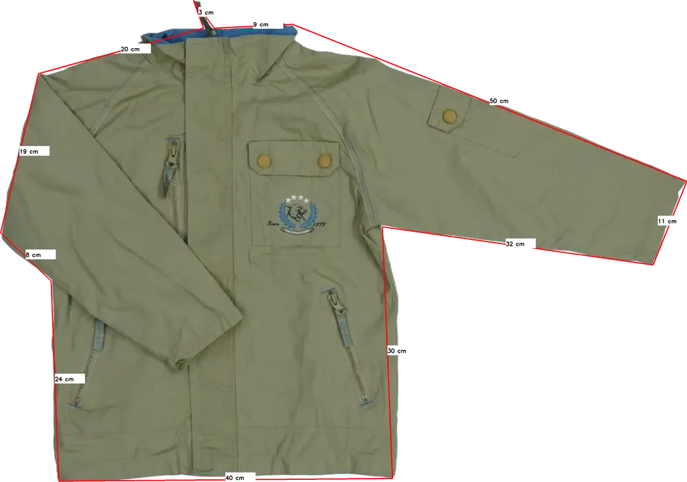 Barna Egyéb Átmeneti kabát EU 116 / UK 6 év / US 6 év/S