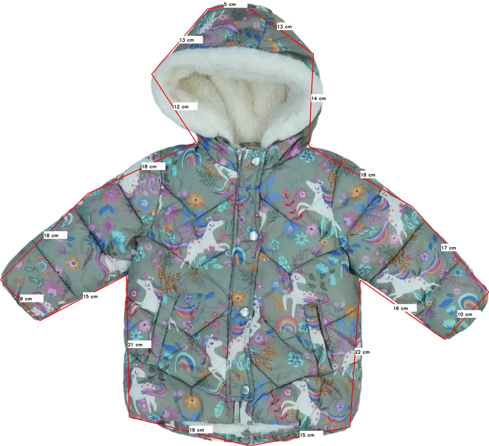 Zöld Next Télikabát EU 92 / UK 2 év / US 2T