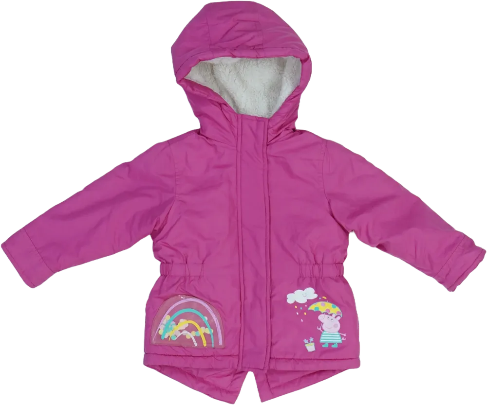 Rózsaszín Peppa Pig Télikabát EU 92 / UK 2 év / US 2T