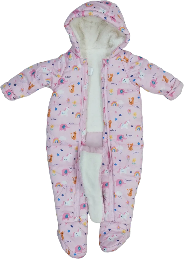 Rózsaszín Dunnes Baby overál EU 74 / UK 6-9 hónap / US 6-9 hónap