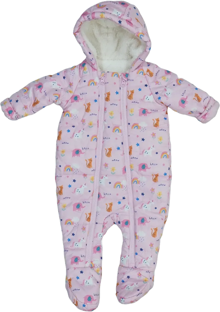 Rózsaszín Dunnes Baby overál EU 74 / UK 6-9 hónap / US 6-9 hónap