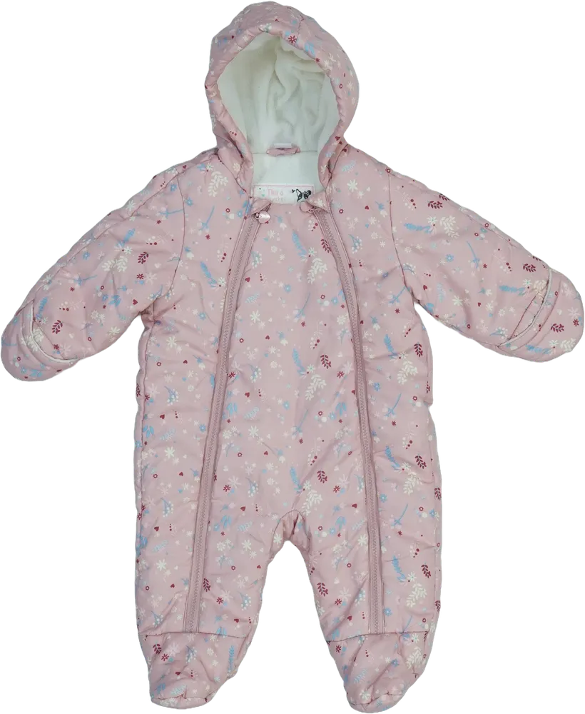 Rózsaszín DopoDopo Baby overál EU 62 / UK 0-3 hónap / US 0-3 hónap