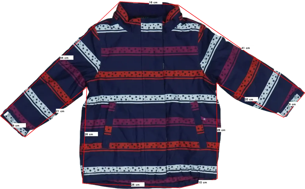 Lila Tchibo Átmeneti kabát EU 110 / UK 5 év / US 5 év/XS