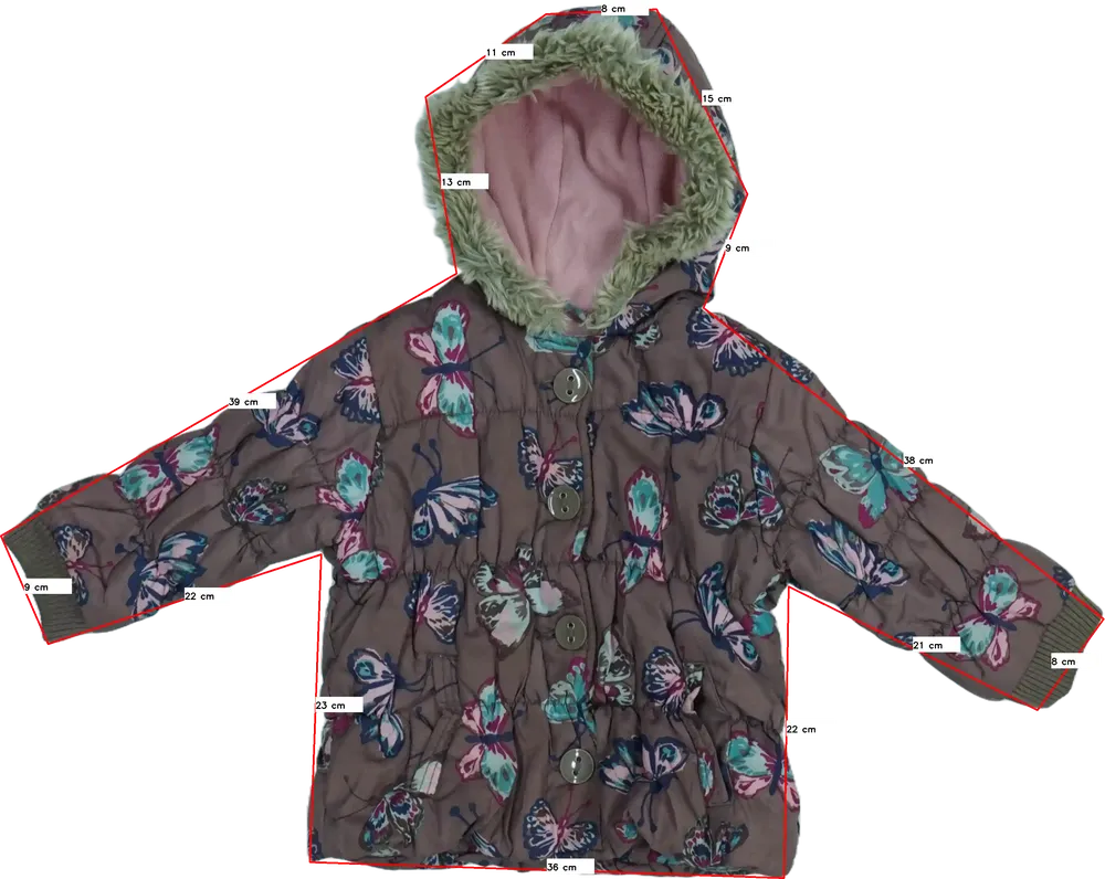 Barna Next Átmeneti kabát EU 98 / UK 3 év / US 3T