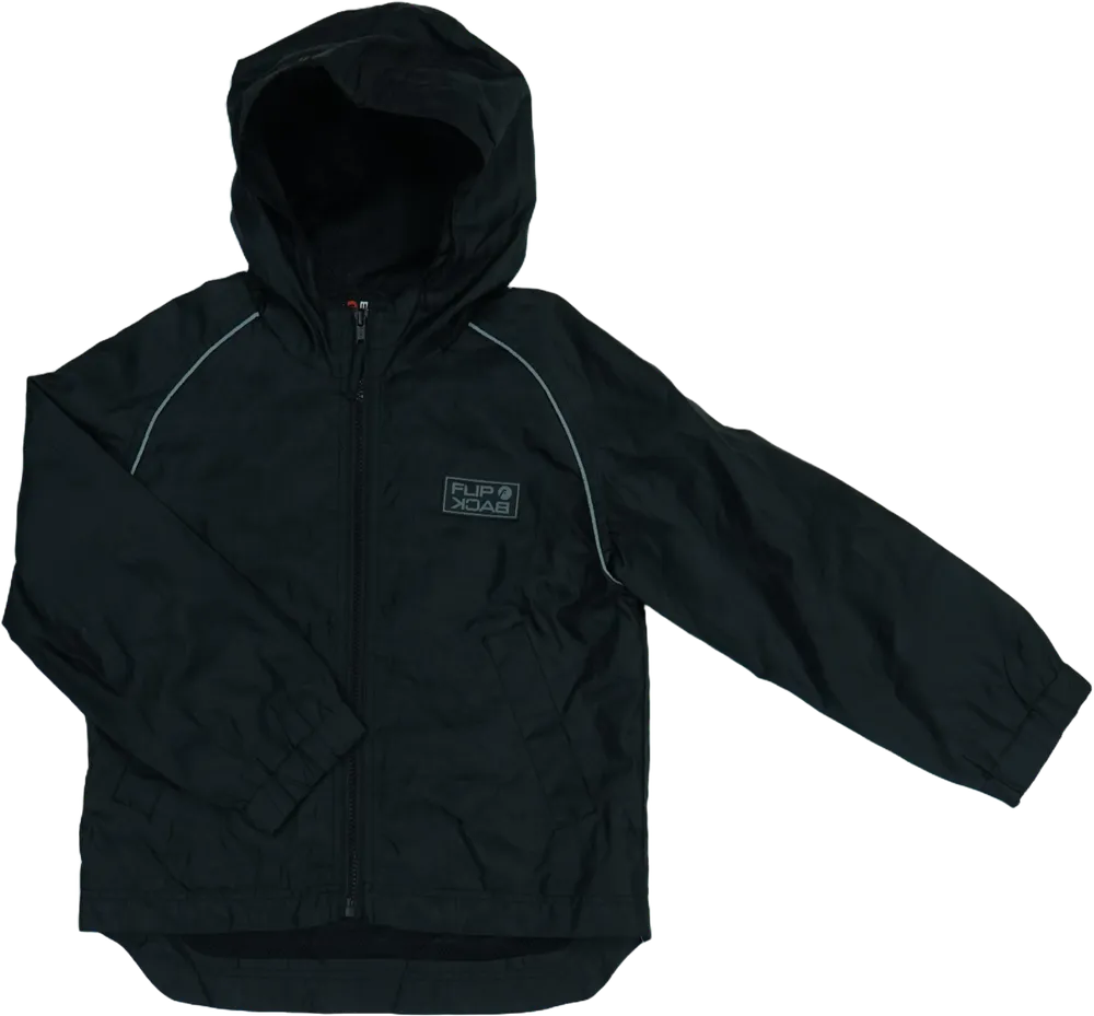 Fekete Egyéb Átmeneti kabát EU 128 / UK 8 év / US 8 év/M