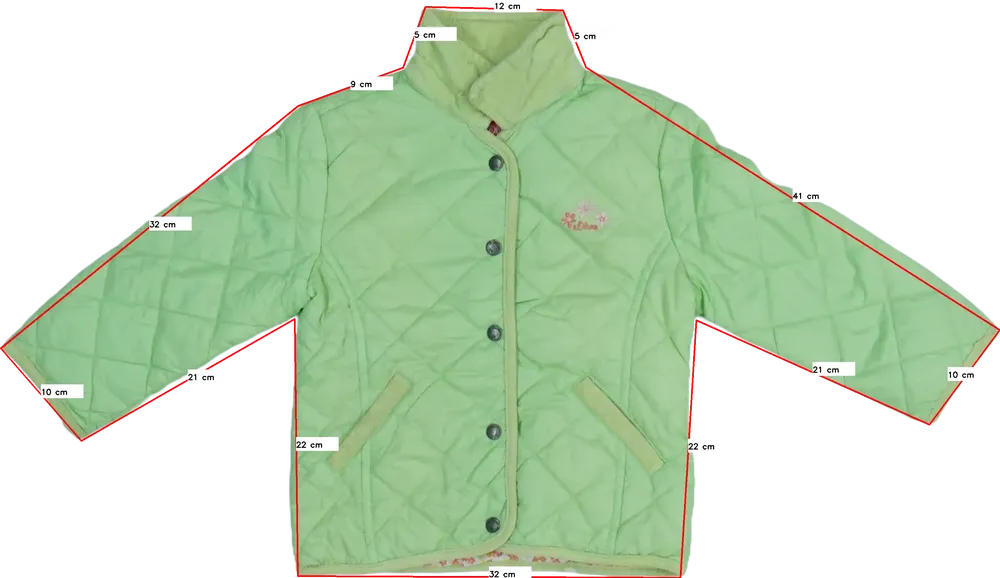 Zöld S.Oliver Átmeneti kabát EU 98 / UK 3 év / US 3T