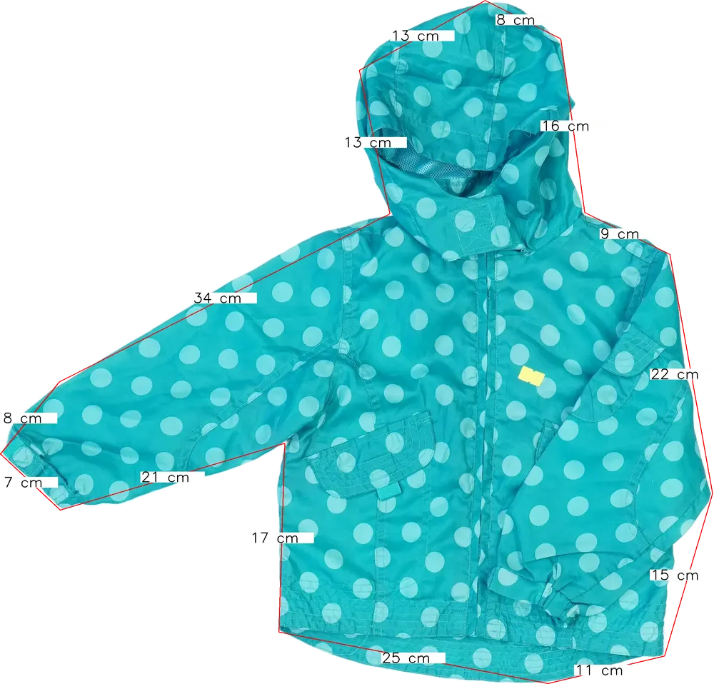 Zöld Egyéb Széldzseki EU 98 / UK 3 év / US 3T