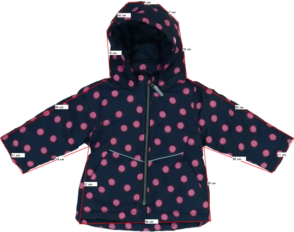 Szürke Name it Télikabát EU 92 / UK 2 év / US 2T