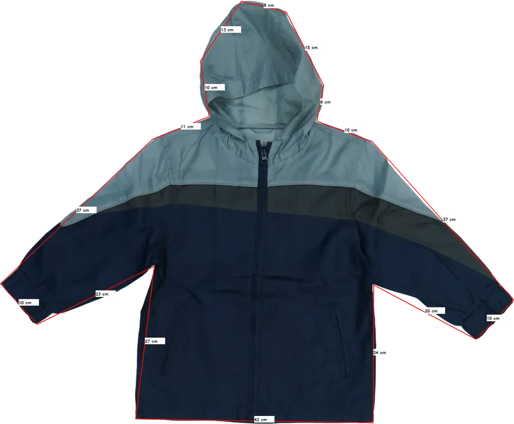 Kék George Széldzseki EU 122 / UK 7 év / US 7 év/M