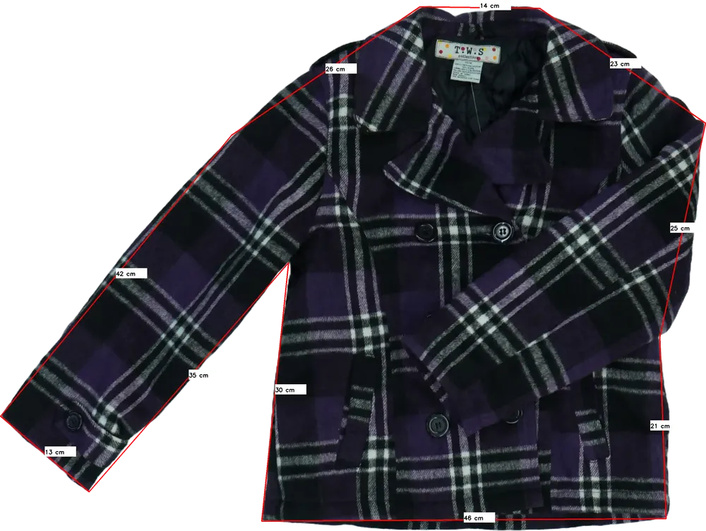 Lila Egyéb Átmeneti kabát EU 164 / UK 14 év / US 14 év/XL