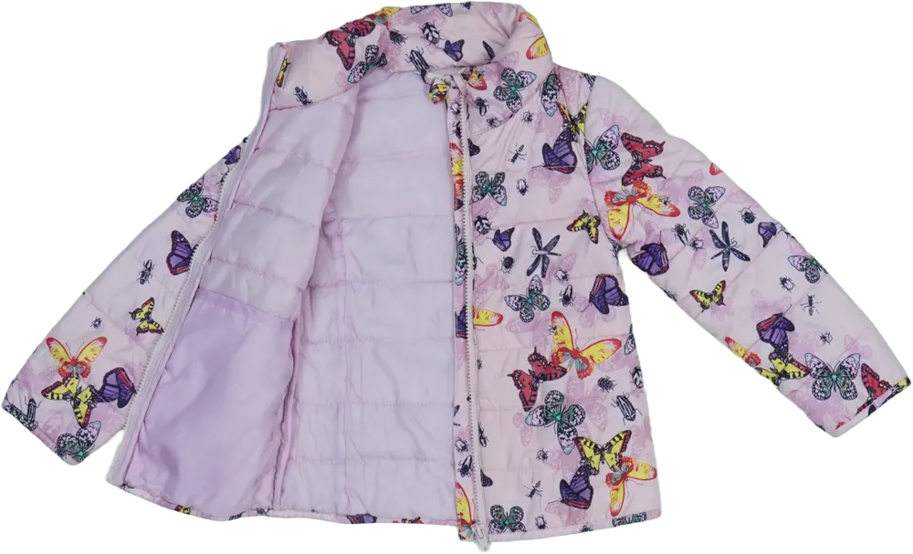 Rózsaszín H&amp;M Átmeneti kabát EU 116 / UK 6 év / US 6 év/S