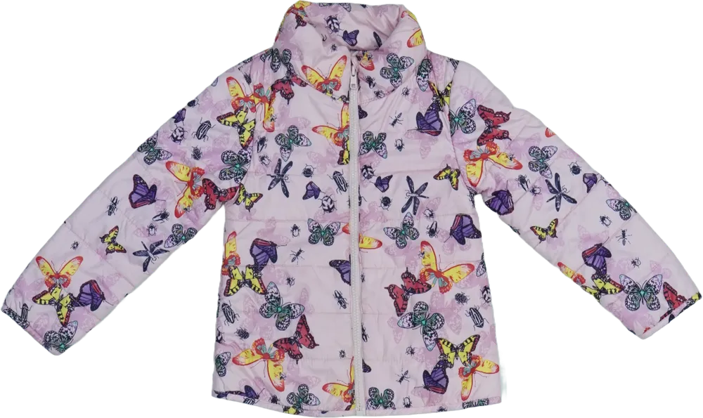 Rózsaszín H&amp;M Átmeneti kabát EU 116 / UK 6 év / US 6 év/S