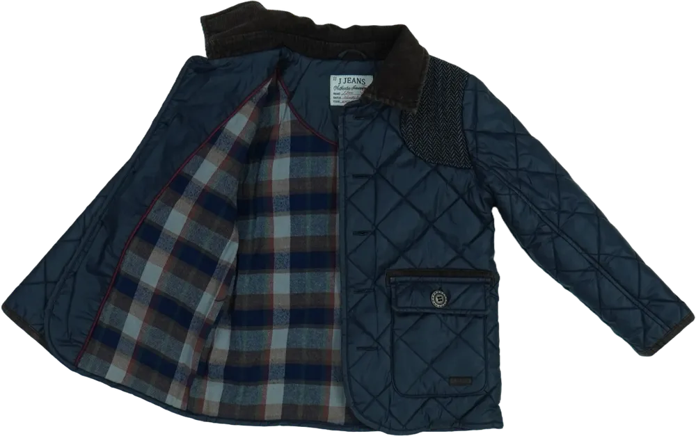 Kék Debenhams Átmeneti kabát EU 116 / UK 6 év / US 6 év/S