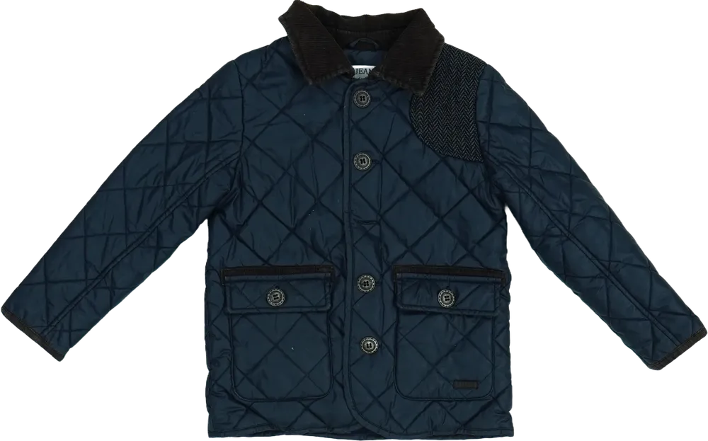 Kék Debenhams Átmeneti kabát EU 116 / UK 6 év / US 6 év/S