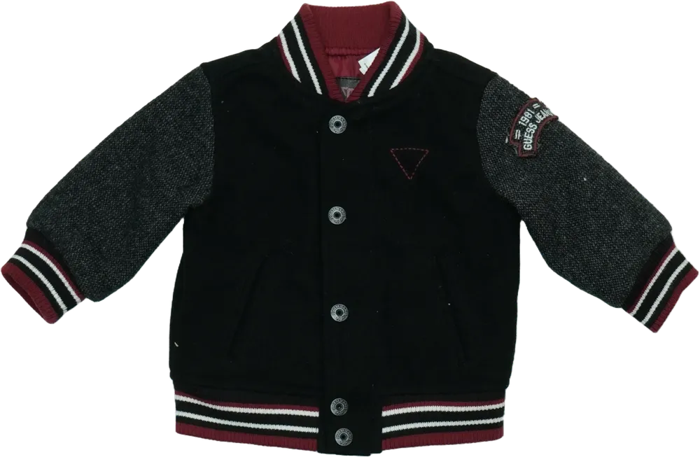 Fekete Guess Dzseki EU 80 / UK 9-12 hónap / US 12 hónap