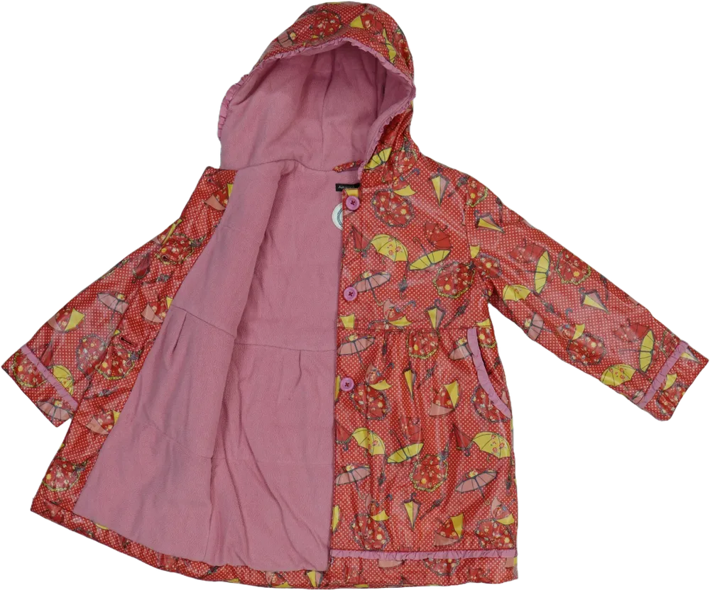 Piros Egyéb Esőkabát EU 122 / UK 7 év / US 7 év/M