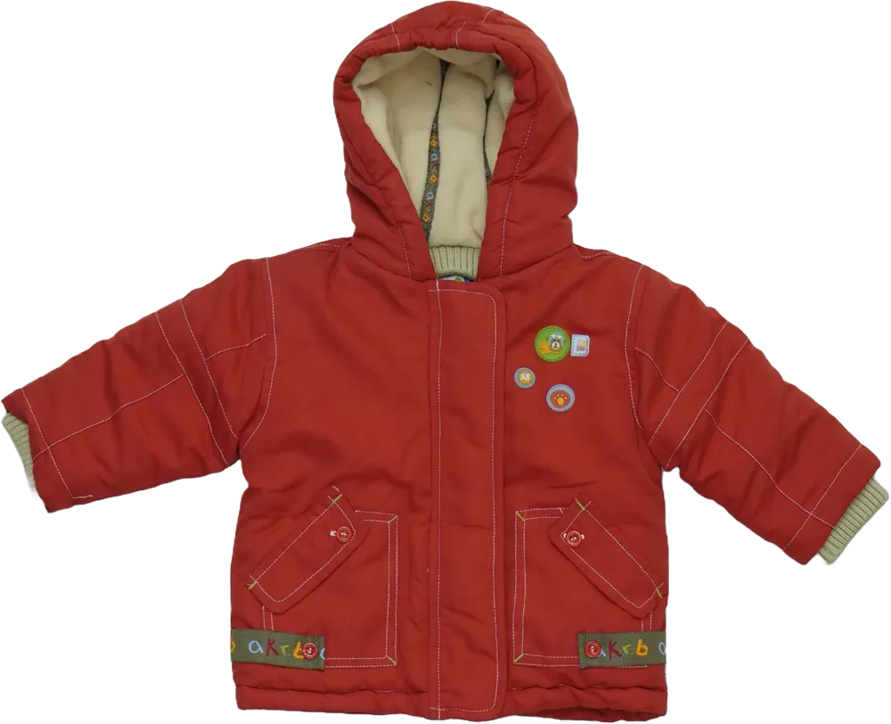 Piros AKR Baby Télikabát EU 62 / UK 0-3 hónap / US 0-3 hónap