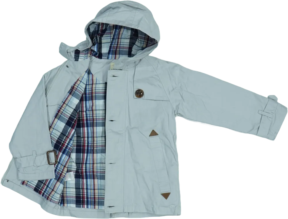 Szürke Egyéb Átmeneti kabát EU 116 / UK 6 év / US 6 év/S